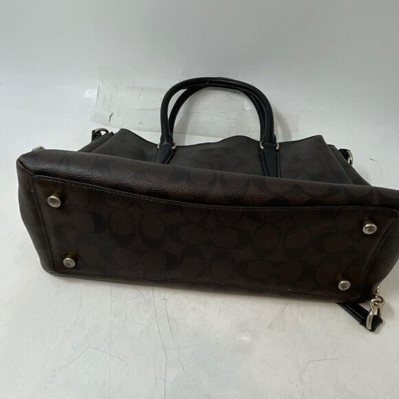 COACH SAGE CARRYALL IN SIGNATURE CANVAS 2 way Crossbody - Picture 4 of 16